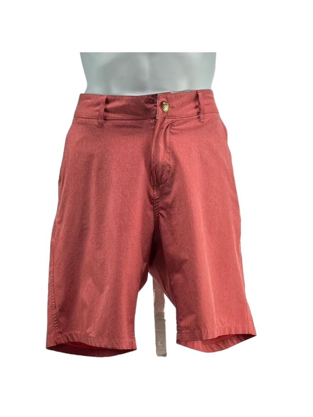 TRUNKS Men's Shorts Polyester Comfort Fit Belt Loops Zip Closure Pockets Size 34